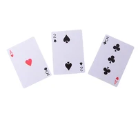 magic 3 three card poker monte trick classic magic trick sunflower heart funny toy
