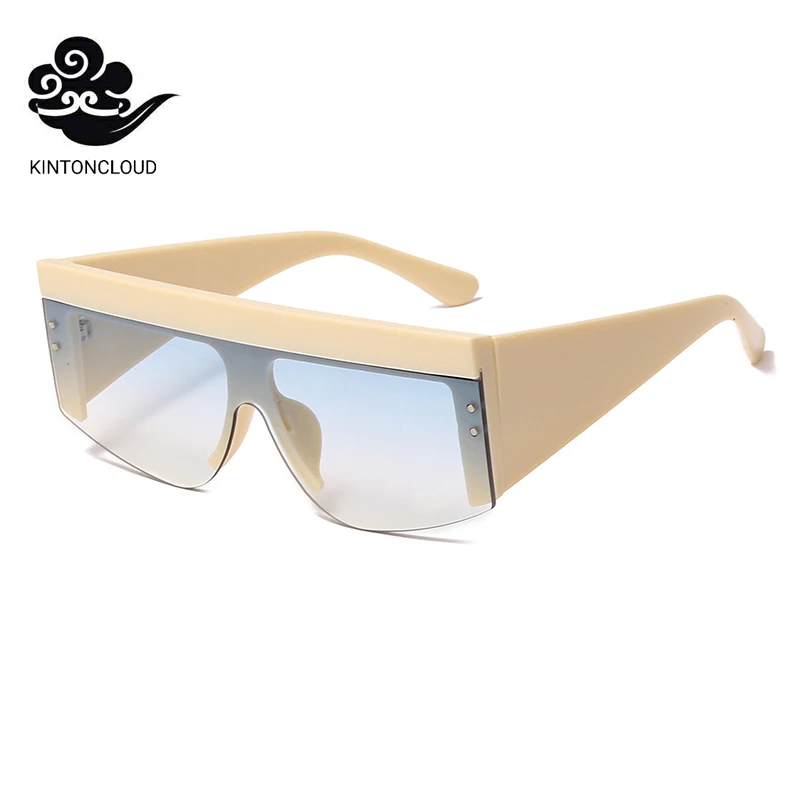 

2021 Vingtage Retail Wide Plastic Wholesale Sunglasses Shades Rectangle Oversize Big Frame Sunnies Manufactuer Lens Adult