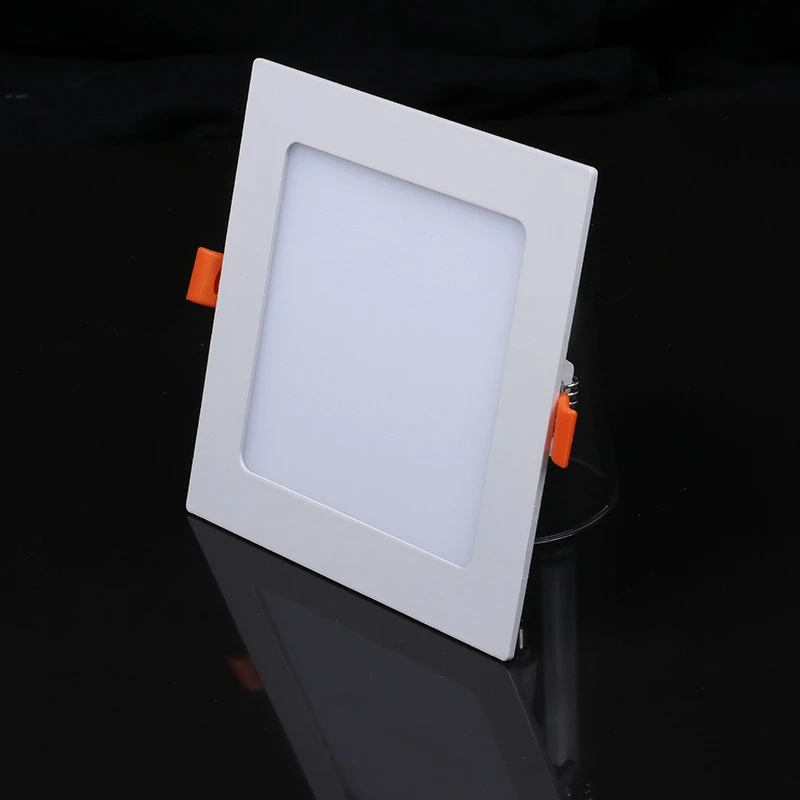 Кругласветильник светодиодная панельная лампа ультратонкая квадратная с