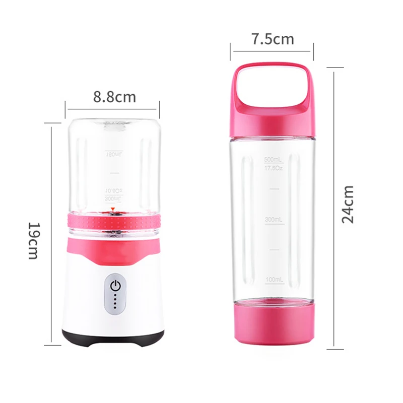 Мини портативный соковыжималка бутылка Электрический фруктовый сок блендер