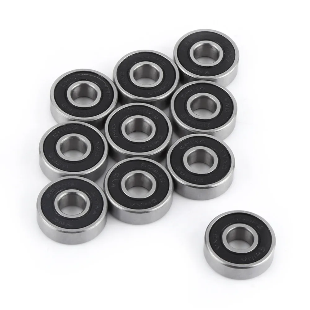 10 Pcs 608RS Ball Bearing 8X22X7mm Deep Groove Steel Sealed Bearings | Обустройство дома