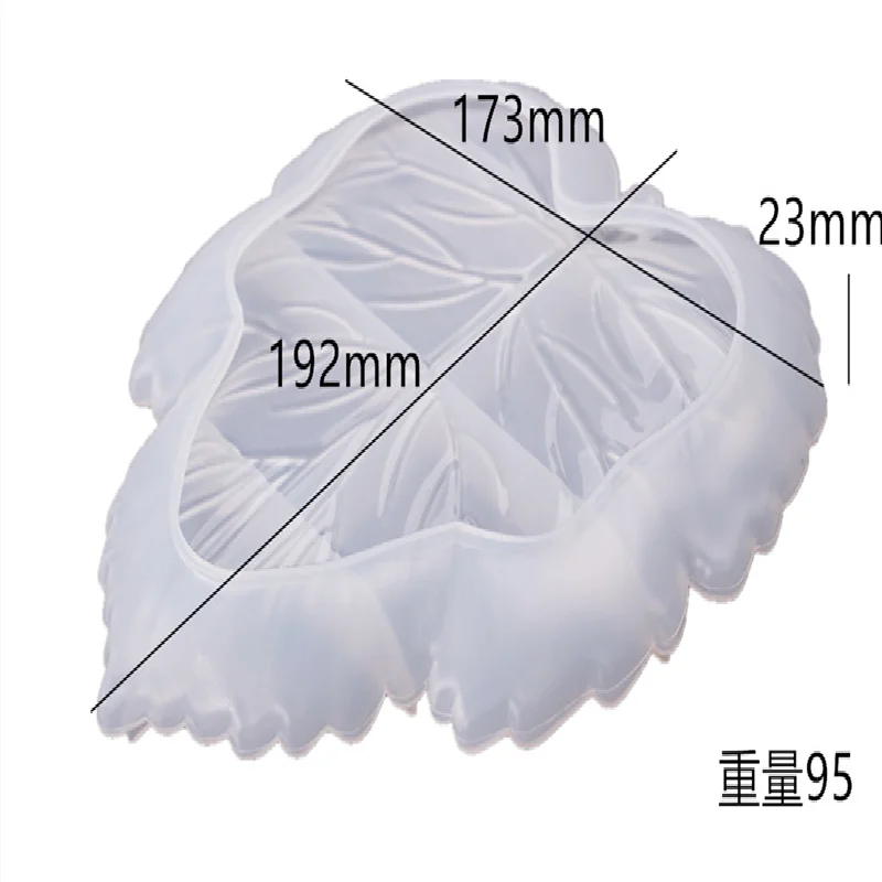 

LOVE'N LV269W diy new rolling tray mould Jewelry storage dish epoxy molder herb weed leaf Ashtray silicone Mold for Resin art