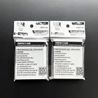 100 шт.лот без кислоты, прозрачный, идеальный размер, подходит для карт, протектор колоды, подобный KMC для MGTagicalPKMSTAR REALMS 64x89 мм