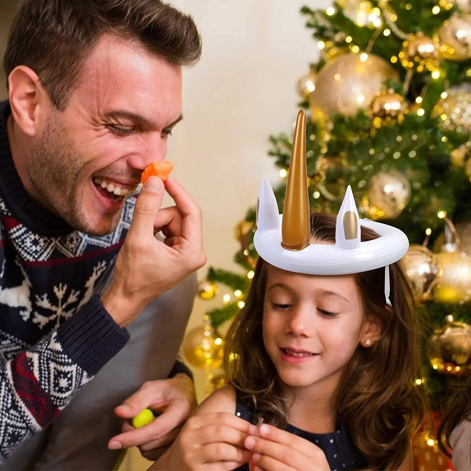 10 наборов игрушка единорог с кольцами для детей и взрослых|Шляпы вечеринок| |