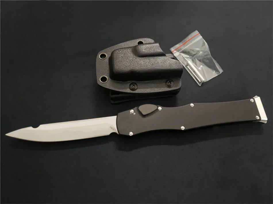 МИКЕР Нож для активного отдыха и охоты с лезвием D2, алюминиевой рукояткой, рыболовным инструментом, походным выживанием, тактическим EDC и кухонными приборами.