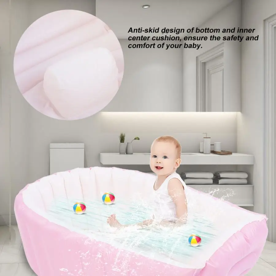 Детская Надувная ванна ПВХ складная детская надувная Детские Банные изделия