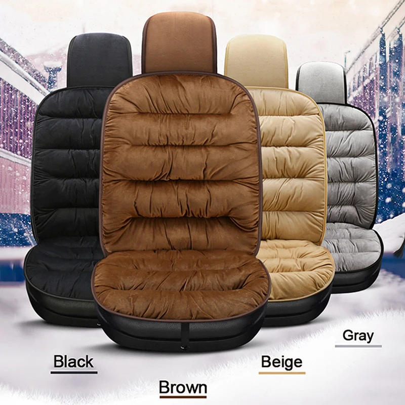 Single Winter Car Seat Cushion Main Driver And Co-pilot Supplies Full Down Filling Warm Comfortable Multi-color Optional | Автомобили и