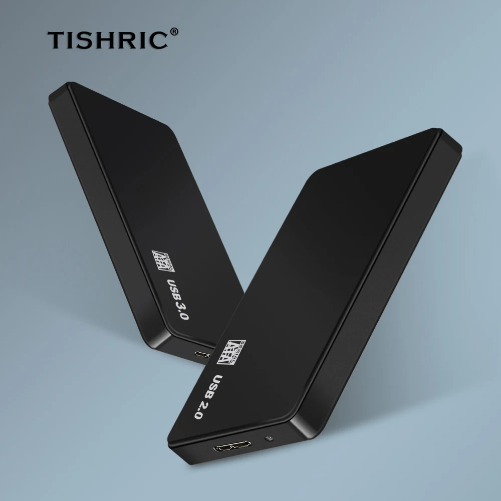 Tishric Hdd Case 2.5 Inch Plastic USB 2.0/3.0 to SATA External Hard Drive Enclosure 2nd SDD Caddy Disk For Computer | Компьютеры и