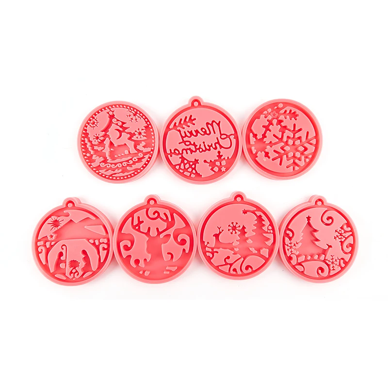 

Рождественский шар, брелок, искусственная эпоксидная форма «сделай сам», силиконовые формы для пищевых продуктов, для изготовления конфет, ...