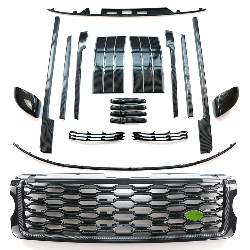

Подходит для Range 2013-2017 Rover; Комплект для тела руководителя; Углеродное волокно; Средняя сетка; Акула жаберная переводная печать