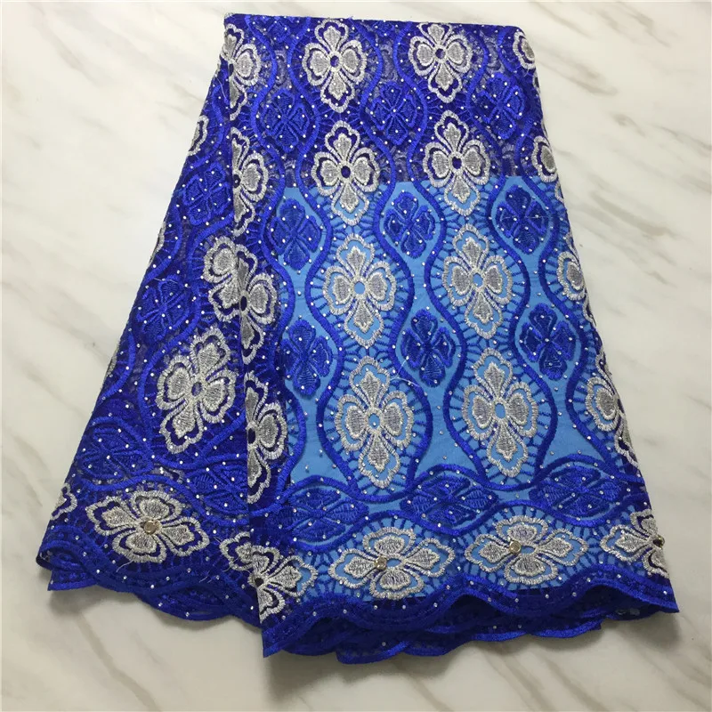 

NaXiu Wholesale Price High Quality Stones Lace Fabric Embroidery Tulle Lace Trim Party Dress For African Lace Fabric