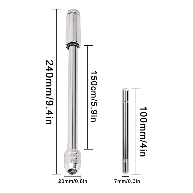 Набор регулируемых титановых кранов M3-M8 кран для машины с обновленной Т-ручкой