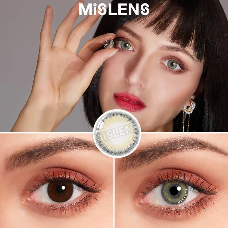 

Mislens 1 пара (2 шт.) цветные контактные линзы для глаз серии Mulan цветные линзы ed 1 год использования цветные линзы для глаз Макияж Мода