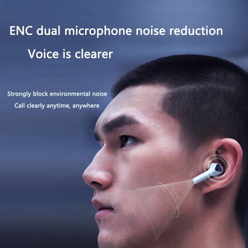 

Flydigi Cyberfox T1 True Wireless Bluetooth Headset PUBG Low Latency Game Music Long Battery Life Noise Reduction In-Ear