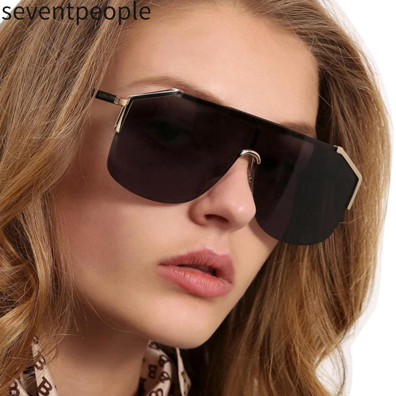

Square Sunglasses Women 2020 Retro Vintage Brand Designer Luxury Oversize Sun Glasses for Women/Men Shades Gafas de sol Mujer