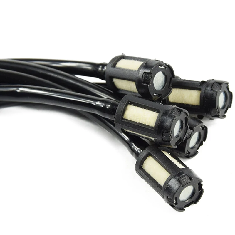 

5Pcs Fuel Hose Pipe Kit with Fuel Filter for 4 Stroke Trimmer Brushcutter Lawnmower Home DIY Hand Tool Parts