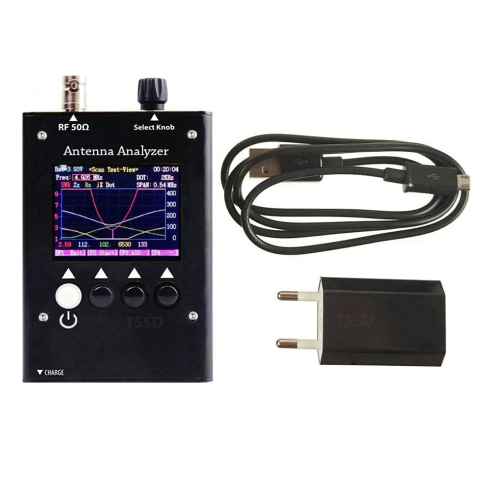 

SURECOM SA-160 0.5-60MHz Colour Graphic Antenna Annalyzer SWR Impedance Antenna Tester