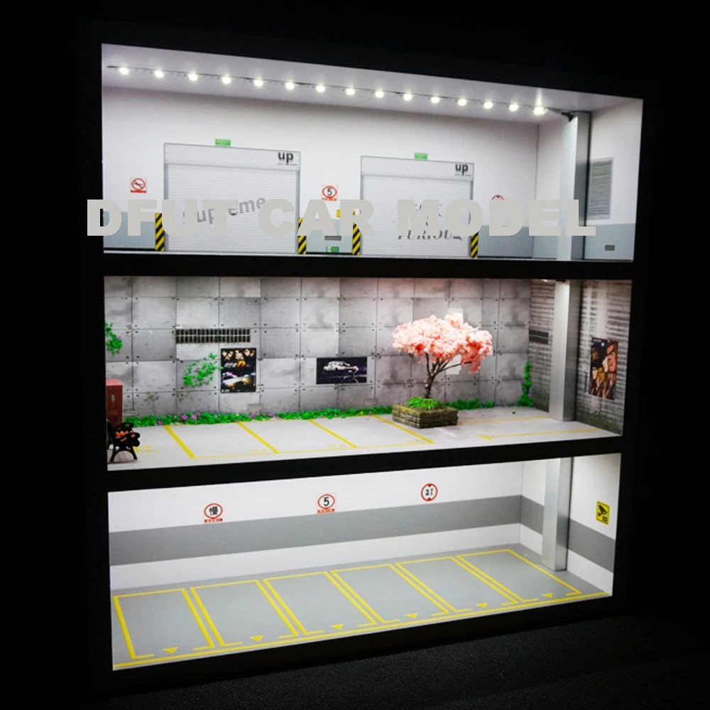 Модель автомобиля подземная материал для изготовления гаража инструкция по