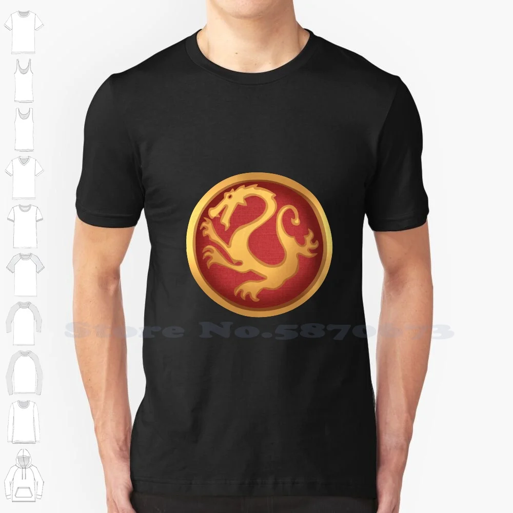 

Medal Fashion Vintage Tshirt T Shirts Medal Dragon Mulan