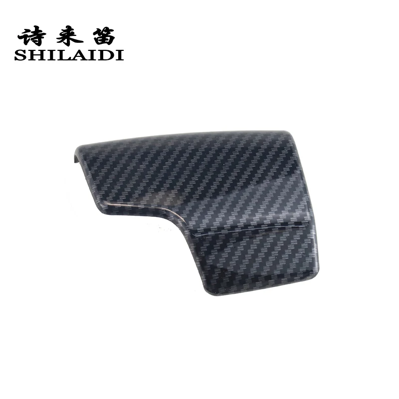 Автомобильный Стайлинг консоль из углеродного волокна ручка переключения