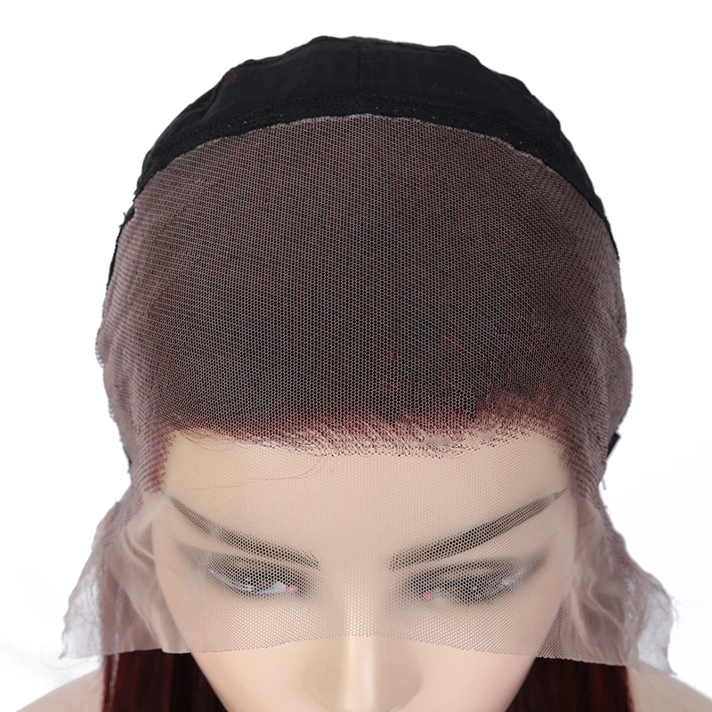 

99J Redwine Lace Front Human Hair Wigs SOKU Brazilian Body Wave 13x4 Lace Frontal Wig For Black Women 150% Lace Closure Wig