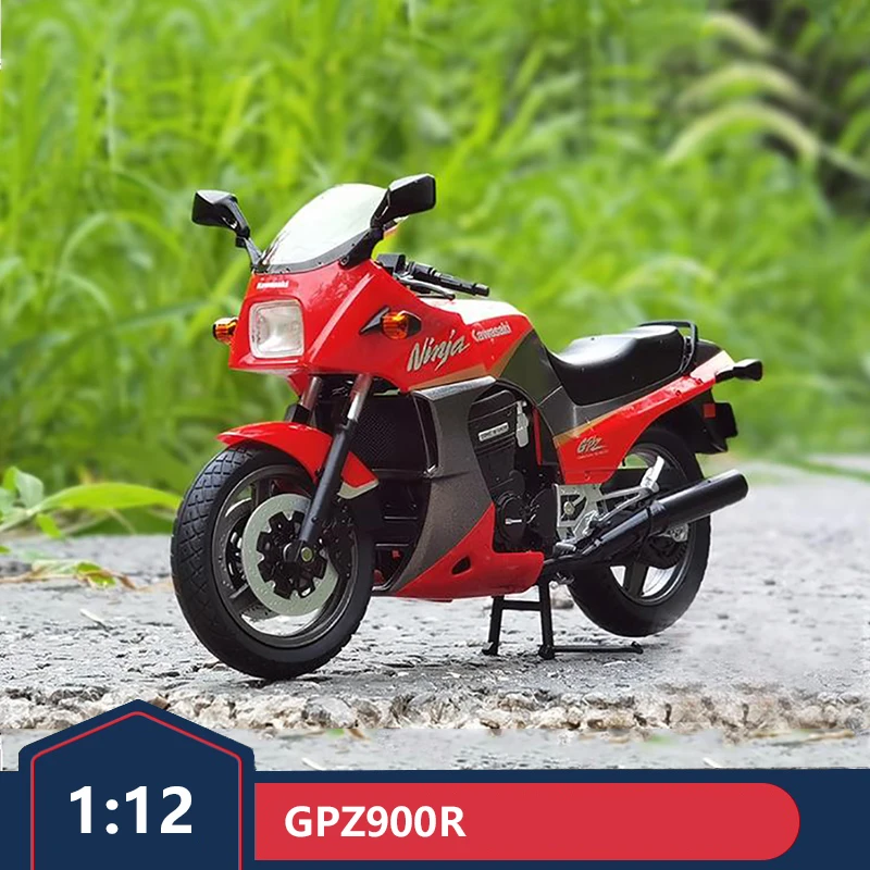 Модель мотоцикла Kawasaki GPZ900R из Циндао клуба 1:12 украшение сплава локомотив
