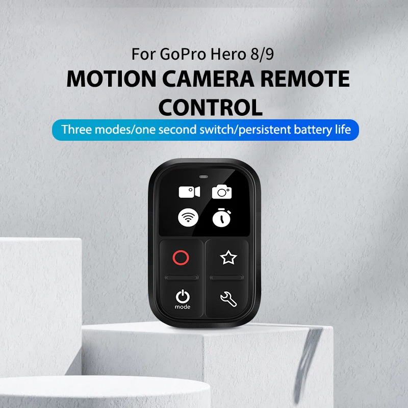 

Gopro Remote With Gopro 8/9/10Max Smart Remote Motion Camera Accessory