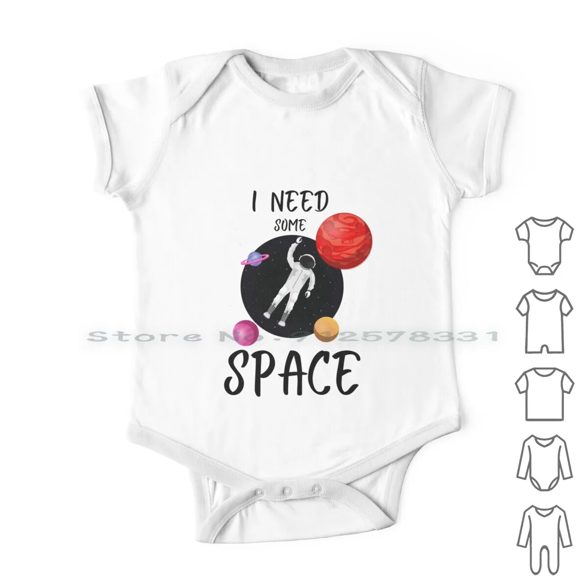 

I Need Some Space | Space Lovers Newborn Baby Clothes Rompers Cotton Jumpsuits Space Lover Space X Spacex Launch Elon Musk