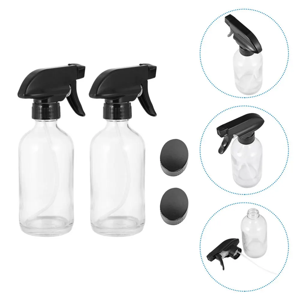 

6 шт. 250 мл прозрачный спрей бутылки парикмахерские опрыскиватель для цветов