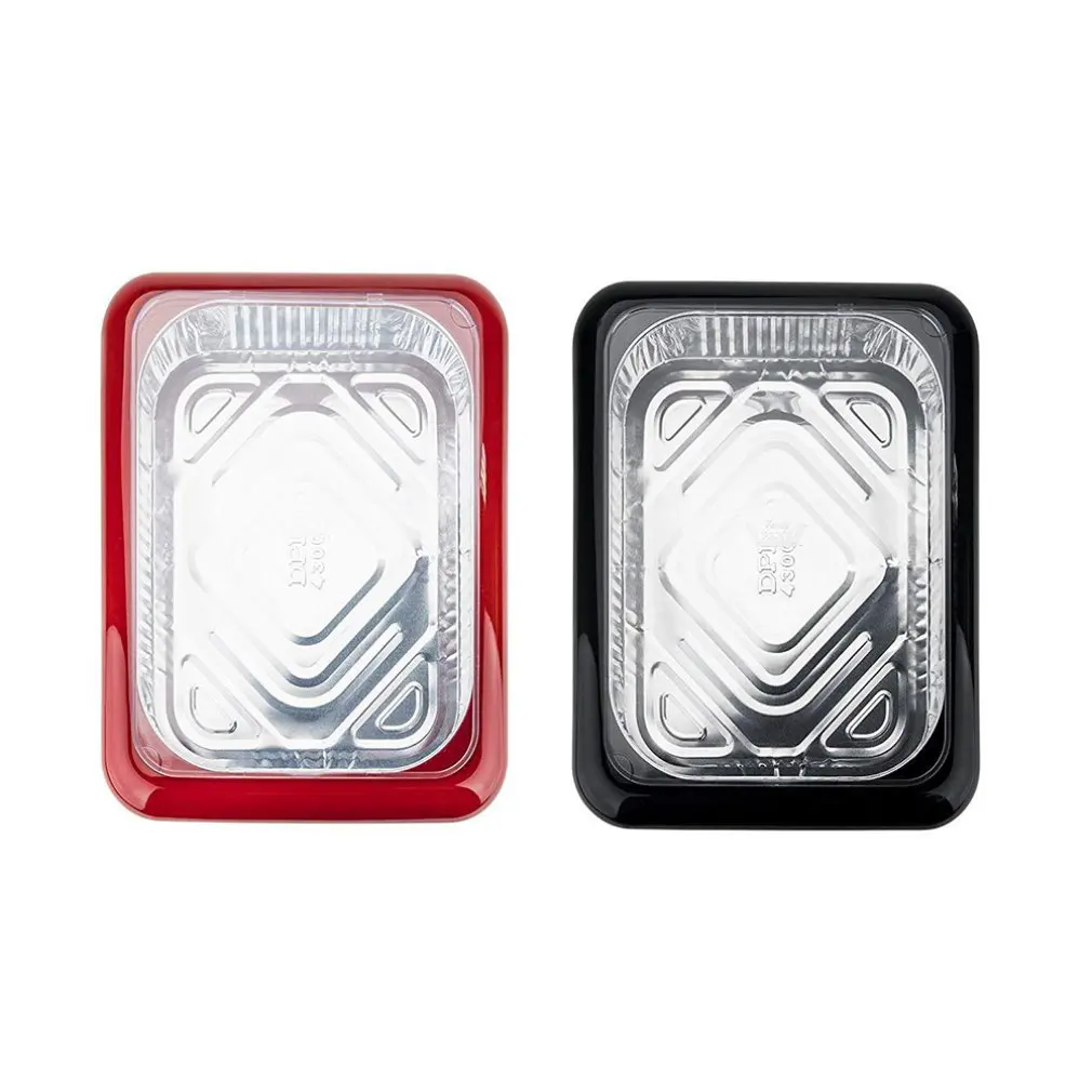 

Clay pot tin foil tin foil insulation outdoor picnic box HS red
