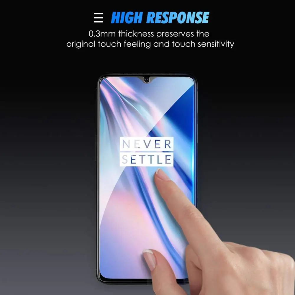 9H 2.5D Tempered Glass for OnePlus 7T Screen Protector Protective Film For 7 T Explosion-proof Front | Мобильные телефоны и