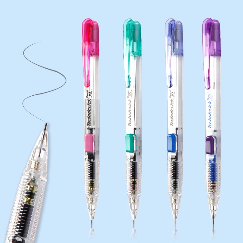 Pentel автоматический карандаш PD105T сторона прессования 0 5 мм активный для Начальная