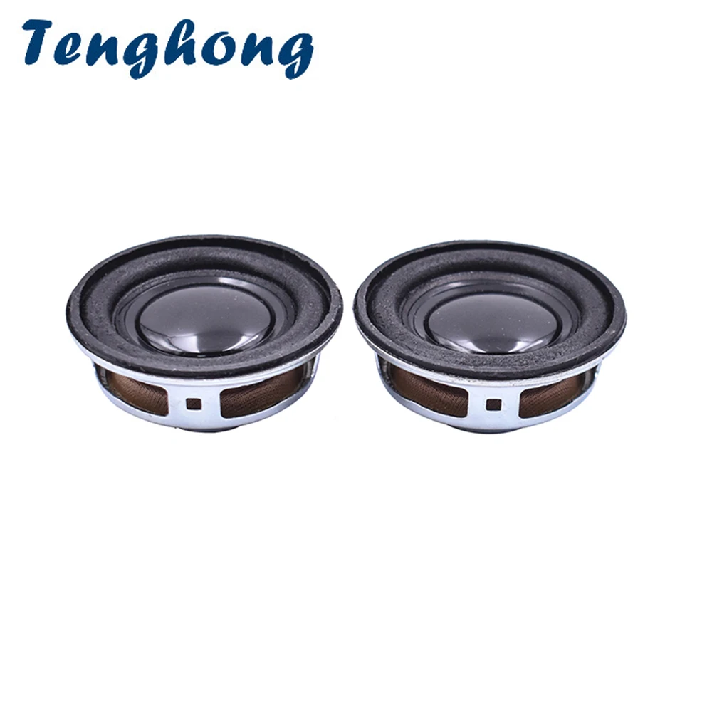 Enlarge Tenghong 2pcs Full Range Speaker 4Ohm 3W 40MM Internal Magnetic Unit For Home Theater Loudspeaker DIY 1.5Inch Audio Speaker