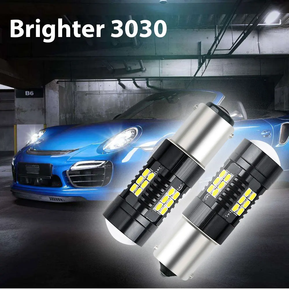 

1X R5W License Plate Additional Brake Lights 1157 3030 21SMD Car Led Packing Trunk Lamp 12V/24V Auto Stroke Lamp Bulbs Clearance