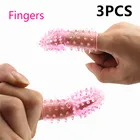 1 шт., многоразовые Презервативы с одним пальцем