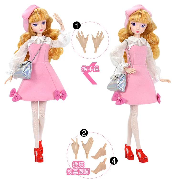 

Hot sale fashion plastic doll joined body with different alternate hands#3083-2/3083-1/3083-3