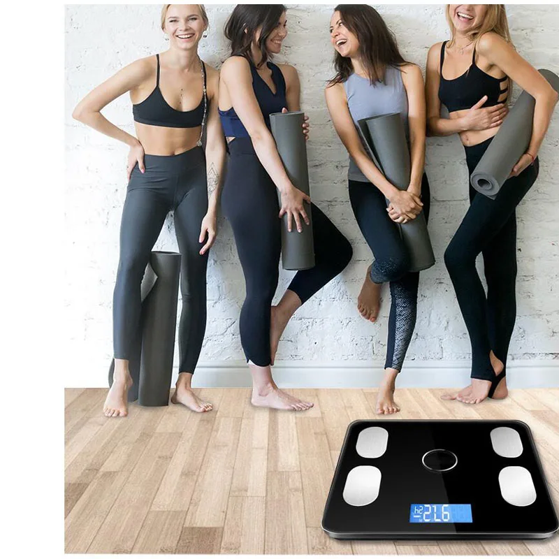 180 кг домашние точные Bluetooth умные весы электронные для управления здоровьем
