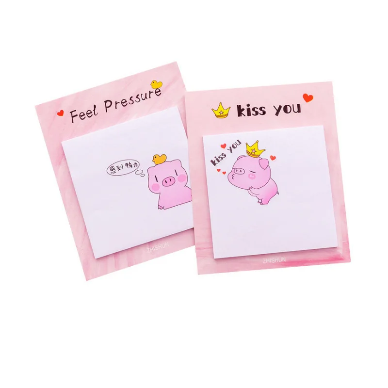 Sandro креативный мультяшный поросенок бумага для заметок девочек милые кавайные