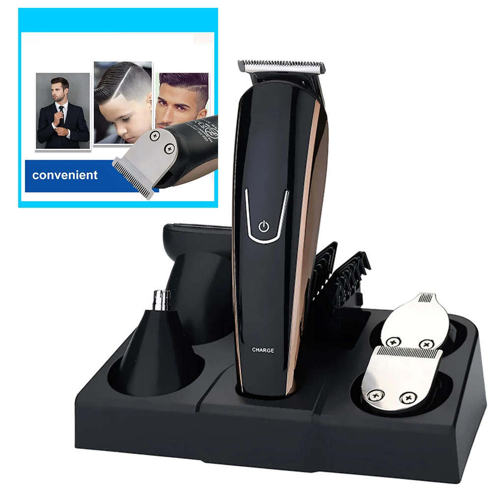 

Hair Clippers Rechargeable Hair Trimmer Cordless Clippers Hair Cutting Kit with Guide Combs for Men/Father/Husband/Boyfriend
