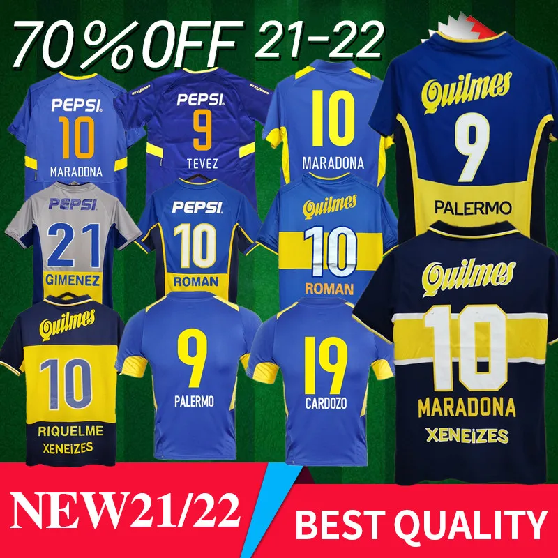 

82 96 97 98 99 01 02 04 05 MARADONA ROMAN CANIGGIA Classic Retro Jerseys TEVEZ RIQUELME PALERMO BATISTUTA GIMENEZ CARDOZO Shirts