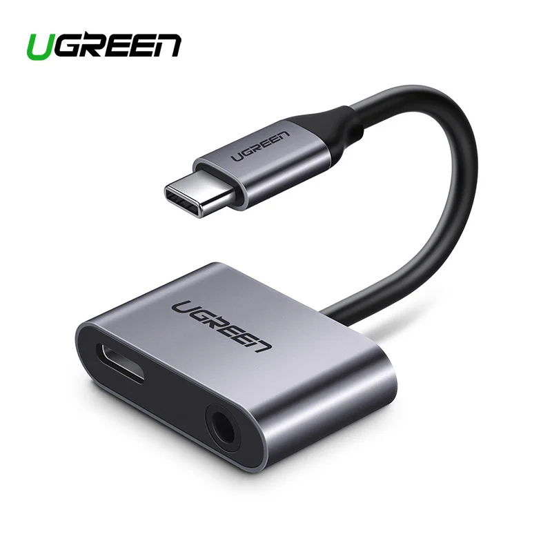 UGREEN USB C к разъему 3 5 типа кабель адаптер Type мм AUX Наушники конвертер для Huawei P20 Pro
