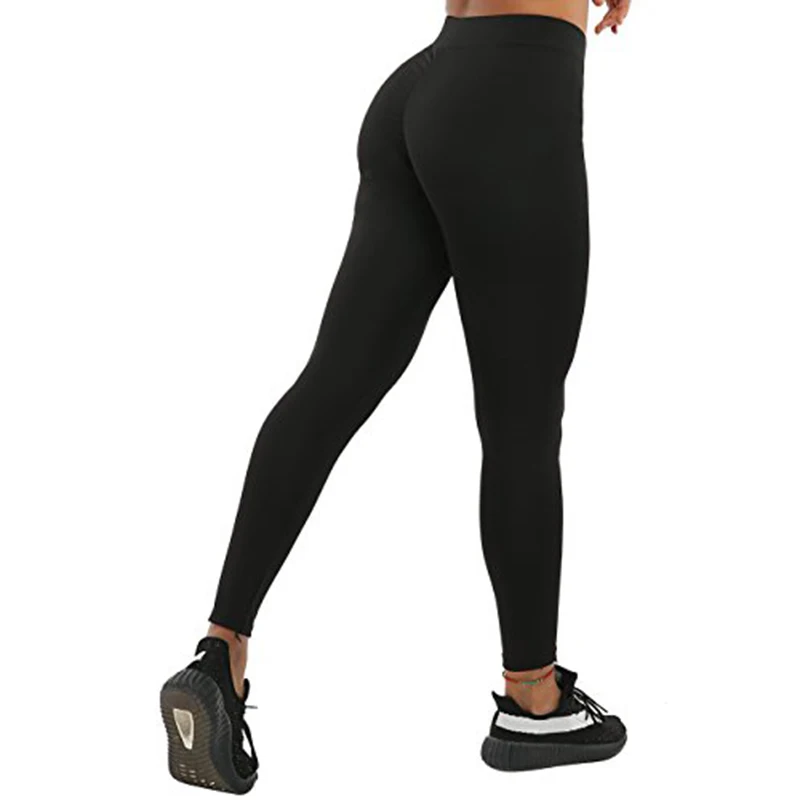 Женские Штаны Для Йоги SALSPOR однотонные дышащие Леггинсы пуш ап с v образным