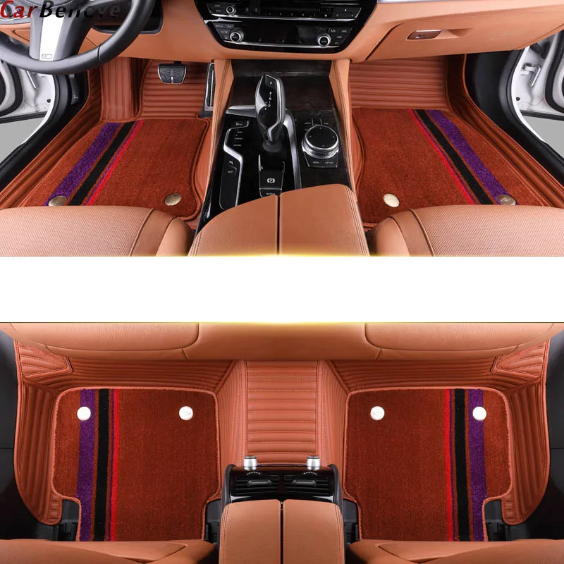 Изготовленные на заказ автомобильные коврики для mercedes w245 w169 ml w163 w164 w246 cls w219 w212 w245 cla gla e-class аксессуары ковры - Название цвета: Color 6