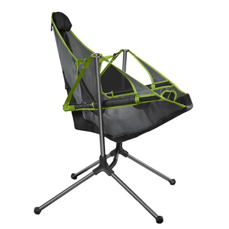 저렴한 접이식 의자 캠핑 야외 럭셔리 레저 락킹 의자 낚시 의자 스윙 피크닉 의자 휴대용 소파 안락 의자