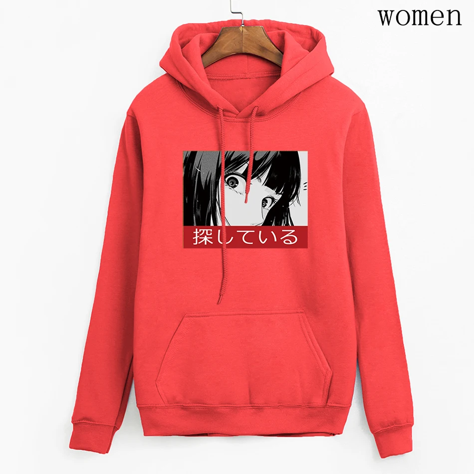 Женский свитшот с капюшоном и длинным рукавом в стиле Харадзюку|Женские