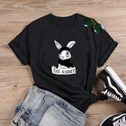 Милая забавная футболка, Женская хлопковая свободная футболка в стиле Харадзюку с круглым вырезом и коротким рукавом