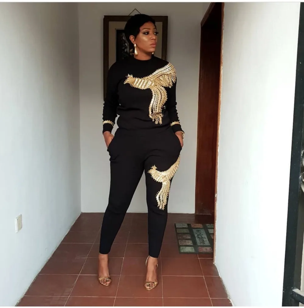 Зима-Весна 2019 спортивный костюм с длинным рукавом спортивная одежда офисная