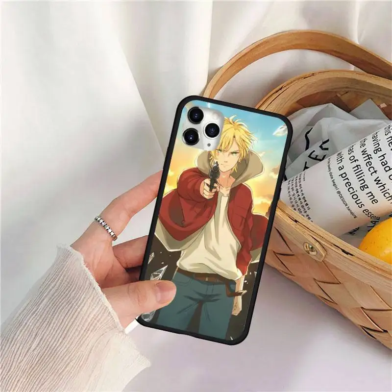 

Hot Banana Fish Anime Phone Case for iPhone 11 12 pro MINI XS MAX 8 7 6 6S Plus X 5S SE 2020 XR