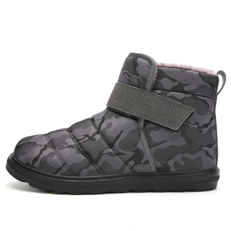 Мужские зимние ботинки теплая зимняя обувь мужские короткие хлопковая