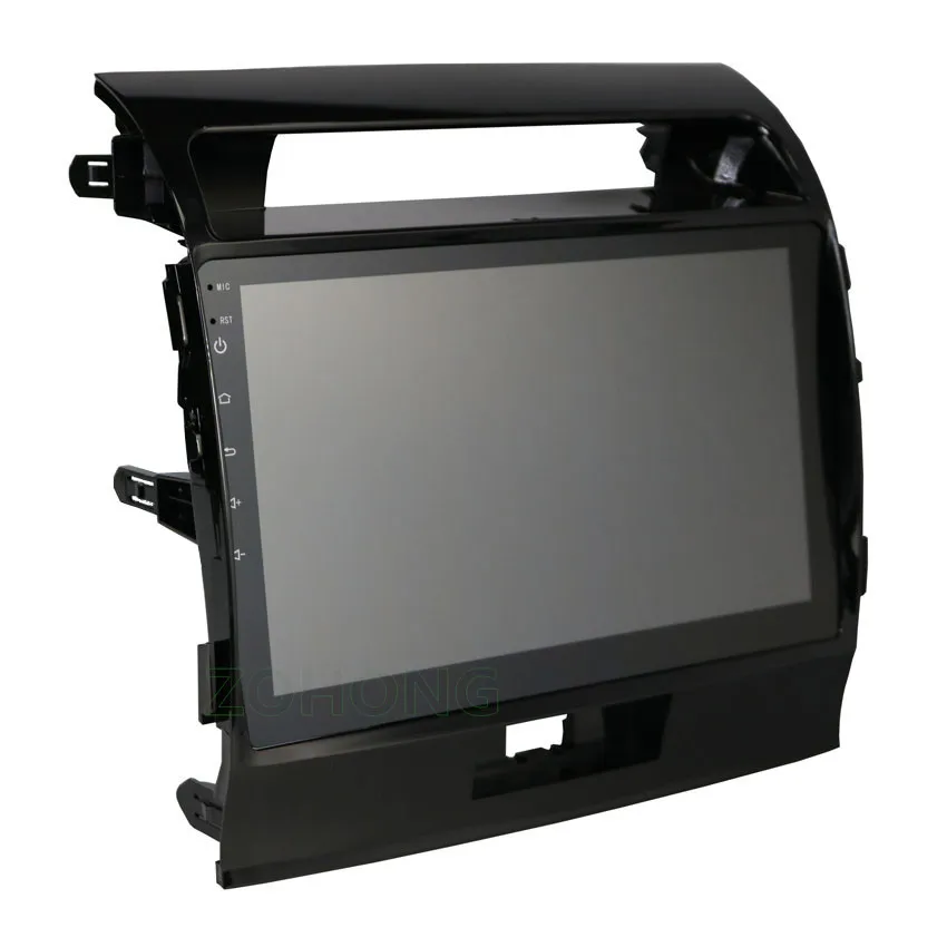 DSP 8 ядер 4G Android 10 Автомобильный мультимедийный видеоплеер для Toyota Land Cruiser 200 GPS
